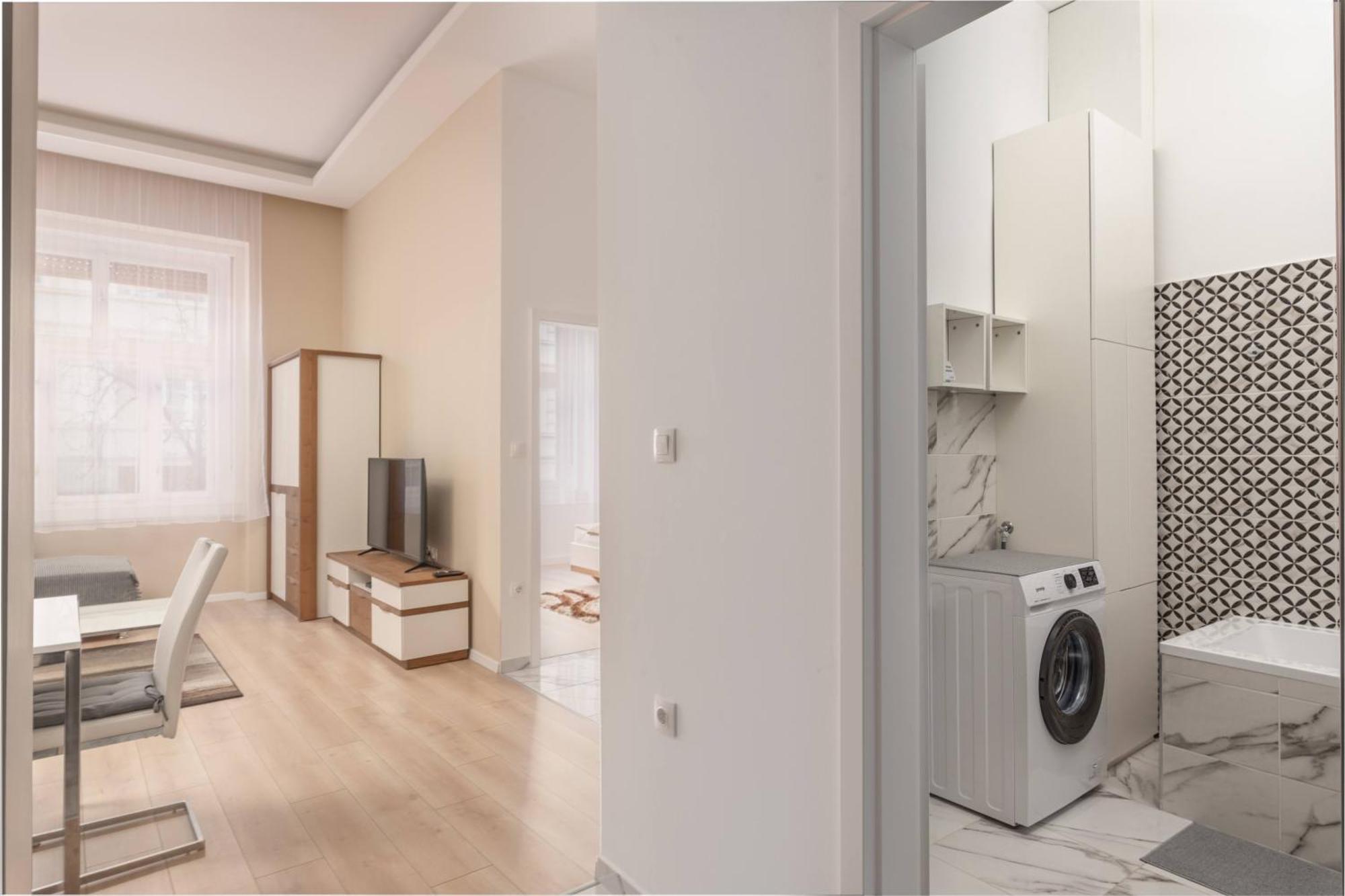 Apartment With 2 Bedrooms Near Gellert Thermal Bath 布达佩斯 外观 照片